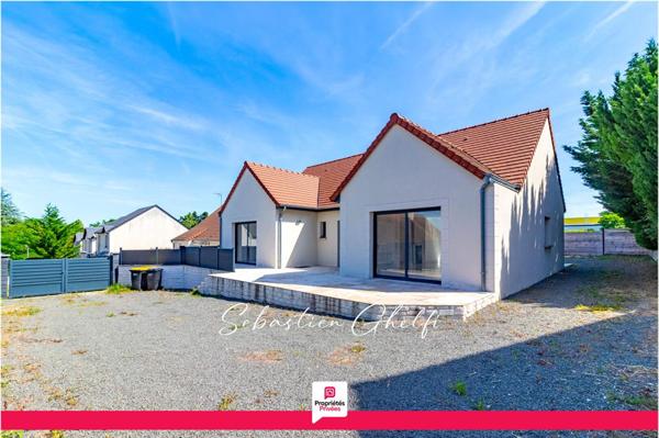proche de BLOIS maison de plain-pied avec 2 chambres-2 terrasses-jardin