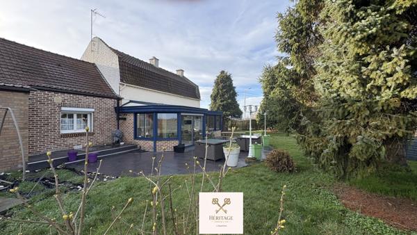 Carvin (62220) Maison individuelle 167 m² – Vue champs & calme absolu – Carvin