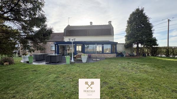 Carvin (62220) Maison individuelle 167 m² – Vue champs & calme absolu – Carvin