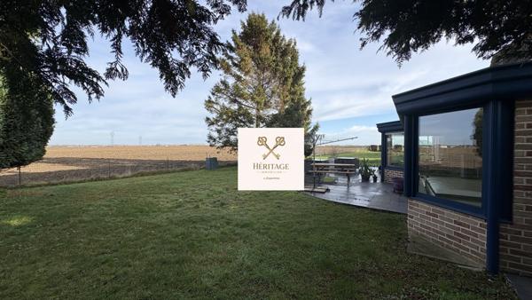 Carvin (62220) Maison individuelle 167 m² – Vue champs & calme absolu – Carvin