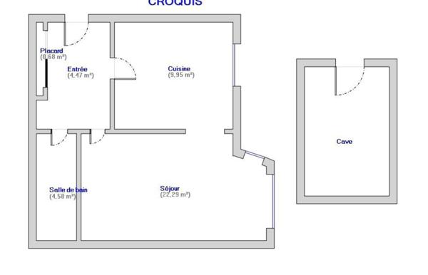 Appartement à vendre 2 pièces 42 m² Le Havre