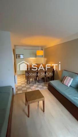 Appartement cosy, dans résidence avec piscine