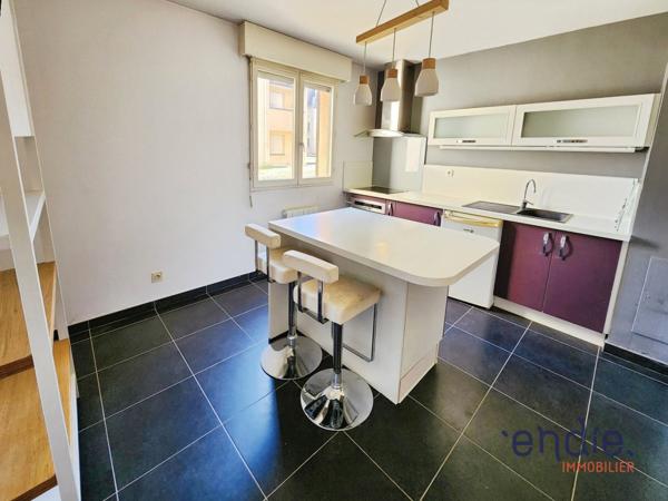 T3 centre-ville Montluçon avec balcon – Résidence sécurisée