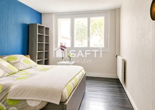 Beau 3 pièces avec 2 grandes chambres + box + cave