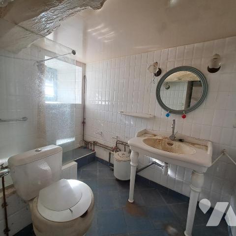 corp de ferme à restaurer avec terrain en partie constructible à Mogneneins