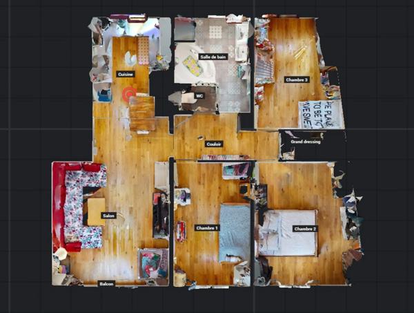 Dpt Val de Marne (94), à vendre ABLON SUR SEINE appartement T4 de 73 m²