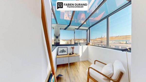 Appartement T3 au style unique - Dernier étage traversant - Vue dégagée