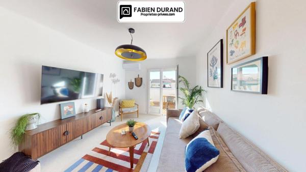 Appartement T3 au style unique - Dernier étage traversant - Vue dégagée