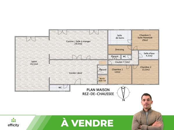 Maison 6 pièces - 210 m² Exclusivité