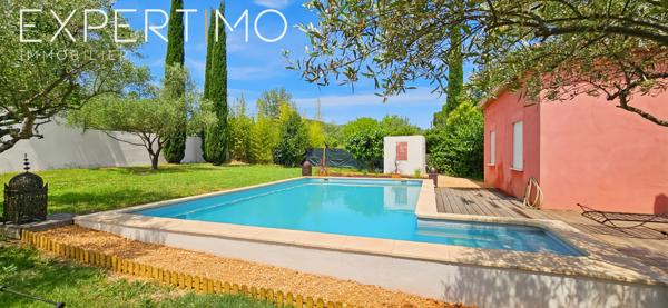 Anduze (30140) Maison de plain pied contemporaine - 144 m² habitable avec piscine