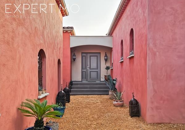 Anduze (30140) Maison de plain pied contemporaine - 144 m² habitable avec piscine