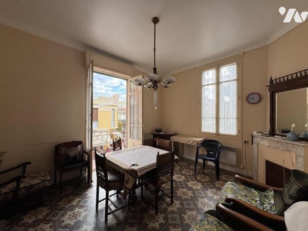 Golfe Juan appartement de 87 m2  au 1er étage se composant d'un 2 pièces et d'un  3 pièces 