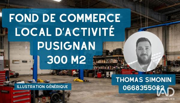 Local d’activité à vendre 300 m² Pusignan