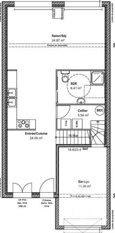 Maison à vendre  4 pièces - 113 m2 ROUGE - 44