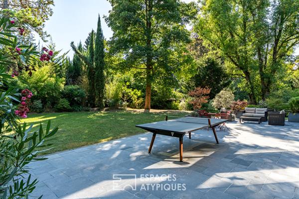 Propriété ossature bois au style industriel à Saint Cucufa Rueil-Malmaison