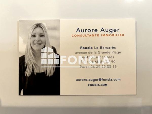 À vendre Appartement 2 pièces 22.98 m² - Le Barcarès 66420