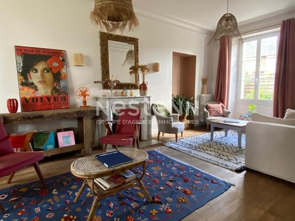 Maison de Maître 190m² - Jardin - 5 chambres parentales à DISSAY-SOUS-COURCILLON (72500)