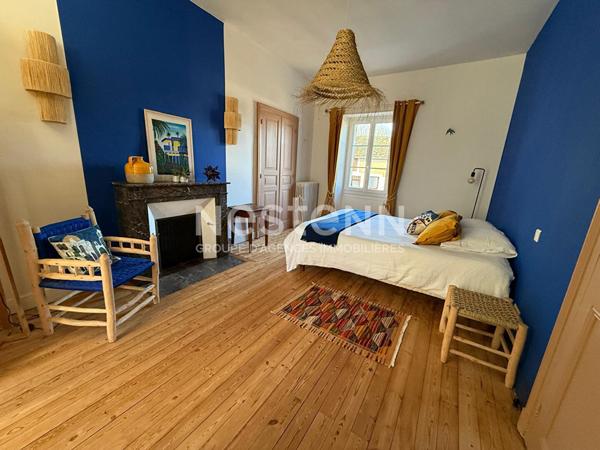 Maison de Maître 190m² - Jardin - 5 chambres parentales à DISSAY-SOUS-COURCILLON (72500)