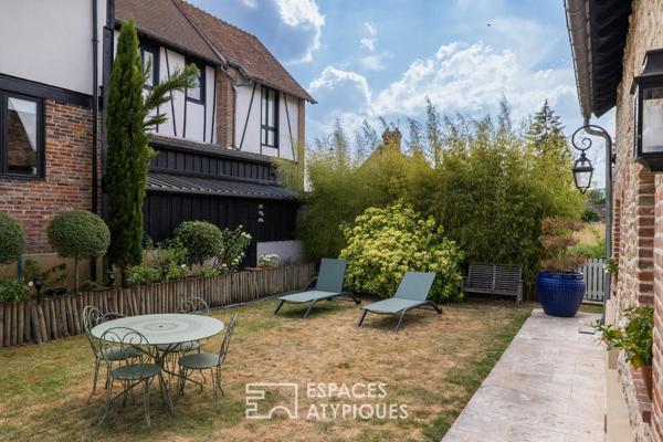 Ancien moulin à blé converti en atelier et maison rénovée