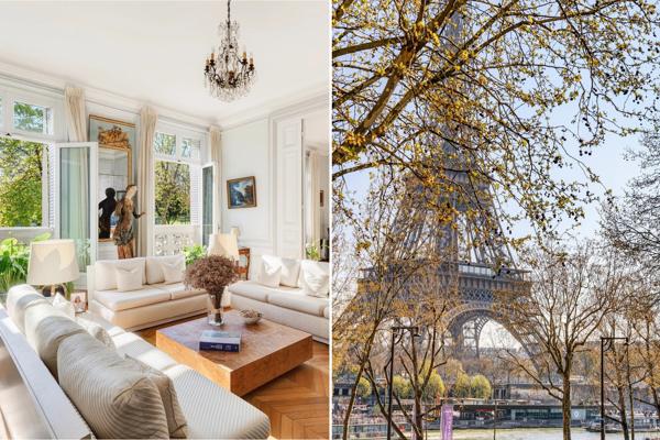 Superbe appartement face à la Seine et à la Tour Eiffel - Trocadéro