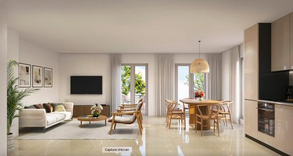 Appartement T4 - Deux terrasses - Parking