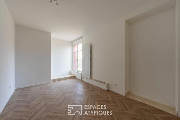 La maison à colombages avec dépendance