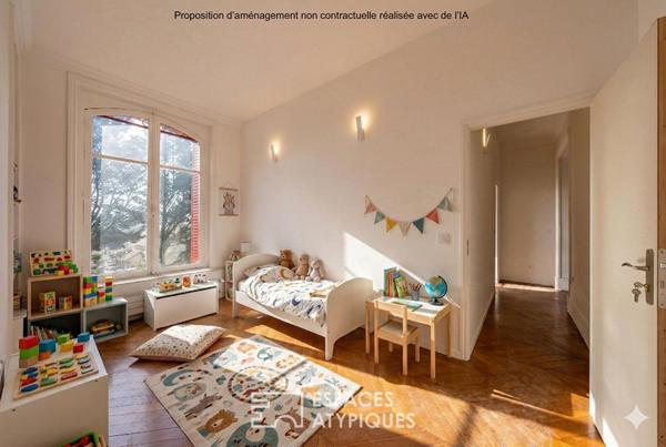 La maison à colombages avec dépendance