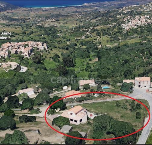 EXCLUSIVITE CATERI : Propriété vue Mer et Montagnes, avec villa, paillet et terrain.