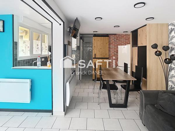 Appartement rez de chaussée à 300M de la plage