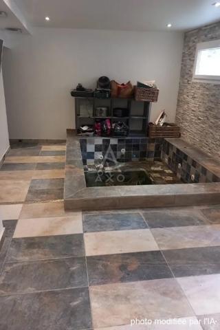 MAISON DE VILLAGE AVEC GARAGE, COUR, TERRASSE ET JACUZZI