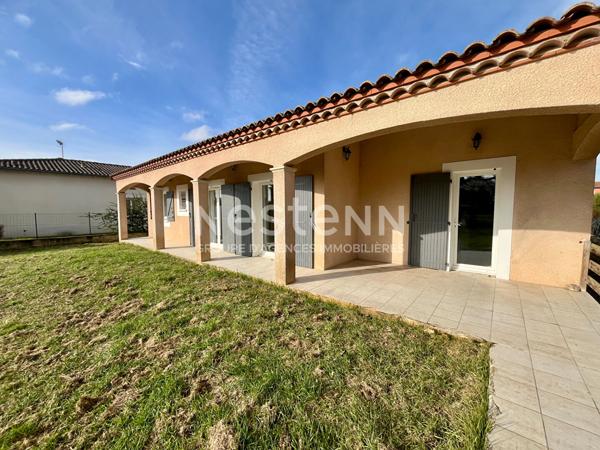 SAVERDUN : MAISON T5 DE PLAIN PIED A VENDRE AVEC JARDIN ET GARAGE