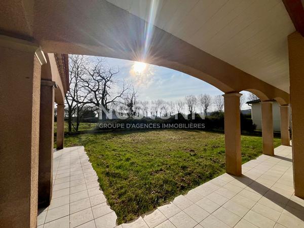 SAVERDUN : MAISON T5 DE PLAIN PIED A VENDRE AVEC JARDIN ET GARAGE