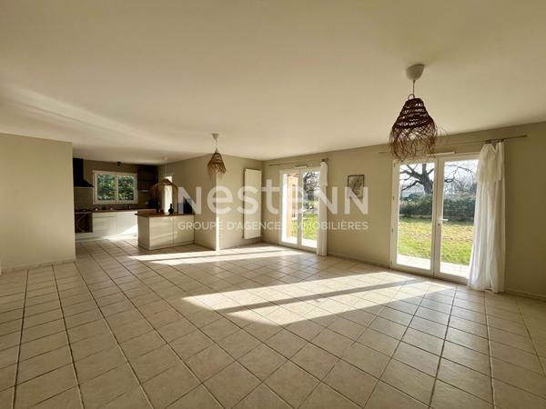 SAVERDUN : MAISON T5 DE PLAIN PIED A VENDRE AVEC JARDIN ET GARAGE