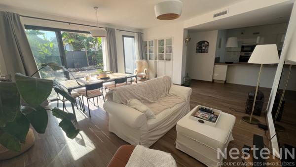 Maison contemporaine de 2020 dans le bourg de Plougoumelen