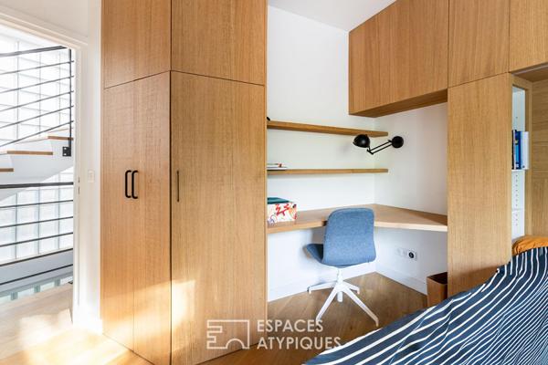 Villa d’architecte avec extérieurs à Bastille