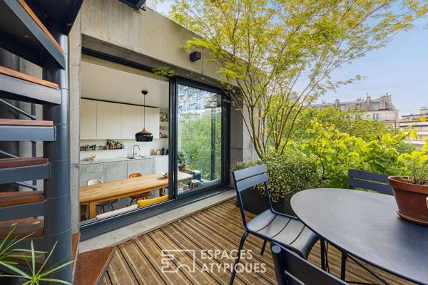 Villa d’architecte avec extérieurs à Bastille