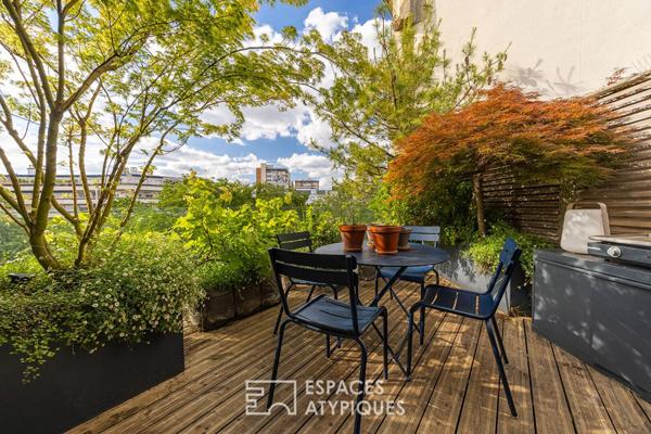 Villa d’architecte avec extérieurs à Bastille