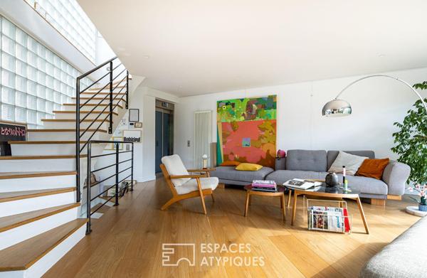 Villa d’architecte avec extérieurs à Bastille