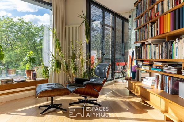Villa d’architecte avec extérieurs à Bastille