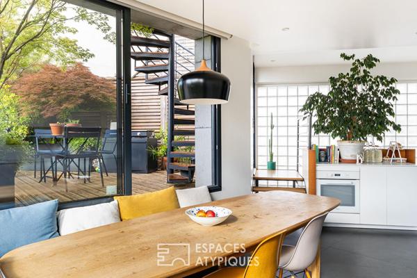 Villa d’architecte avec extérieurs à Bastille