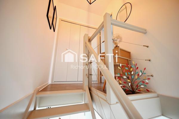 Duplex 56m² - Au calme - Plage 10' à pied - Box et Cave