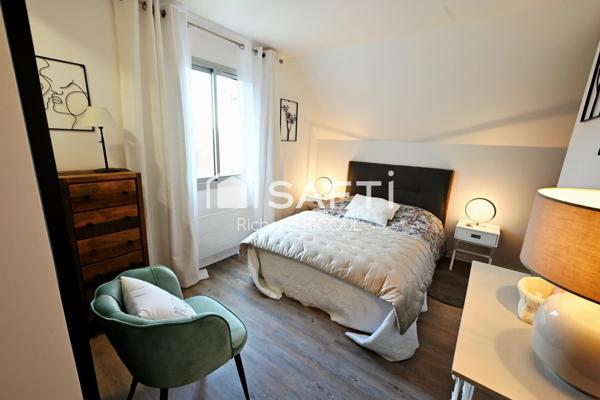 Duplex 56m² - Au calme - Plage 10' à pied - Box et Cave