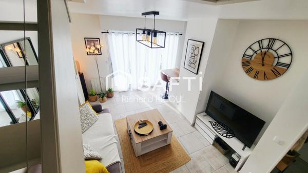 Duplex 56m² - Au calme - Plage 10' à pied - Box et Cave