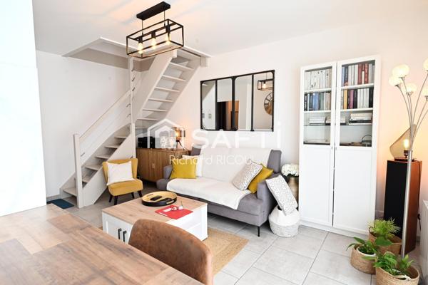 Duplex 56m² - Au calme - Plage 10' à pied - Box et Cave