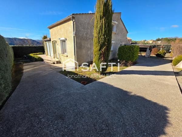 Maison familiale + T2 indépendant à Aiglun