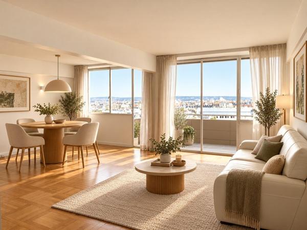 Appartement 3P - Auteuil - Paris 16 - Vue dégagée
