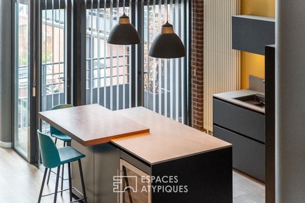 Loft entièrement rénové à deux pas du jardin des plantes