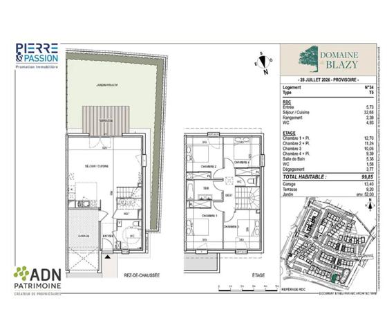 Maison neuve à vendre à Pins-Justaret (31860)