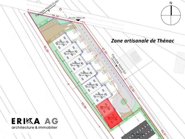 Local industriel Thénac 151 m²