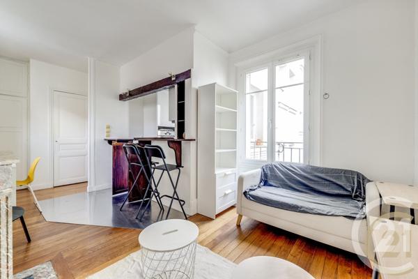 Appartement F3 à vendre  3 pièces - 43,43 m2 PARIS - 75017